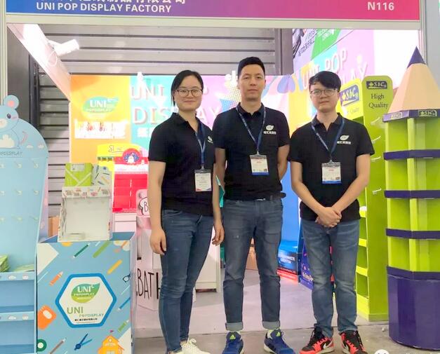 UNI POP Displays on Shanghai Stationary Fair 2019