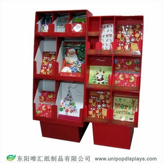 WH18F014-christmas-greeting-cards-floor-display-made-in-China