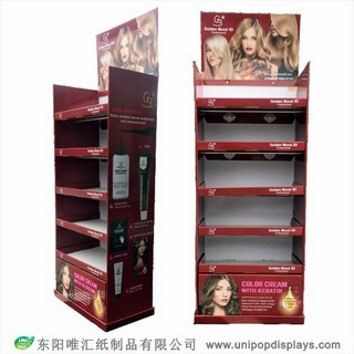 WH18F012-hair-dye-floor-display-made-in-China
